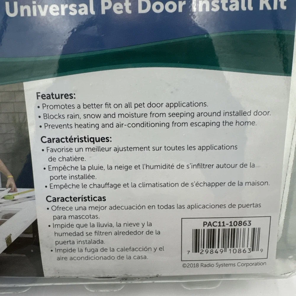 PetSafe PAC11-10863 Universal‎ Pet Door Install Kit